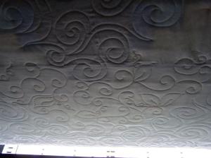 back View of quilt back